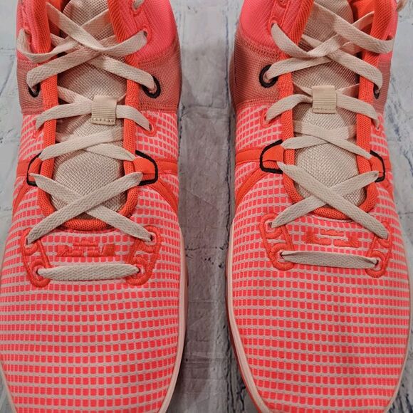 Nike MENS SIZE 17 Lebron Witness 7 Basketball Shoes DM1123-600 Bright Crimson - Picture 4 of 10